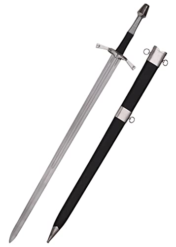 Battle-Merchant Langschwert mit Parierring und Scheide