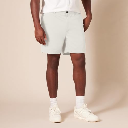 Image of Amazon Essentials Men's Classic-Fit 7 inch Chino Shorts