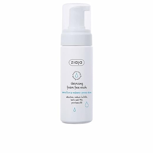 Ziaja Limpiador Facial en Espuma para Pieles Sensibles y Propensas Al Enrojecimiento 150ml