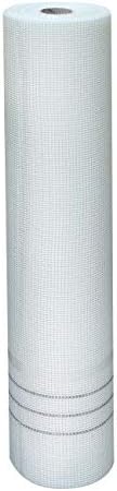 Reinforcing Fibreglass Mesh 50 SQ/M (1 x 50M) - Plastering, Rendering & Tiling 145 G/SM - Single Roll - Free Next Day UK Delivery - Large Discounts Available on Multi-Packs