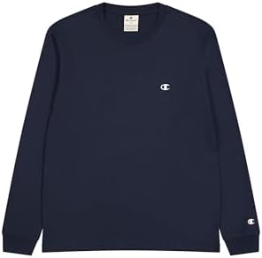 Champion Herren Legacy Champion Basics - L-s Crewneck Langarmshirt (1er Pack)