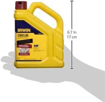 Miniatura 3 de IRWIN STRAIT-LINE 4935522 - Tizas permanentes para marcas, rojo carmesí, 2 libras (paquete de 2)