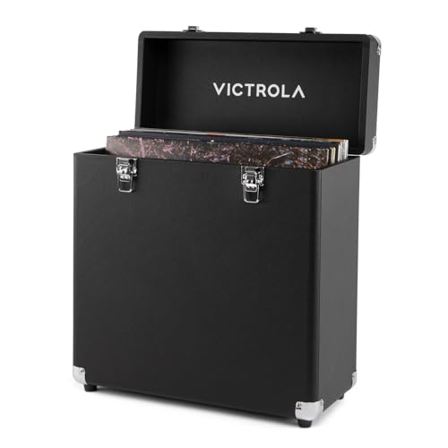 Victrola Collector II (2026 Model) – Vinyl Record Storage Case – Hold 30+ Vinyl Turntable...
