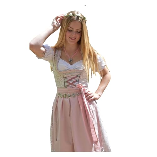 Robe Dirndl femme de qualité supérieure ensemble complet Oktoberfest 502GT
