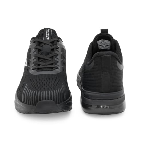 Image of Red Tape Men's Walking Shoes Dark Grey Mesh TPU Round Toe Slipon