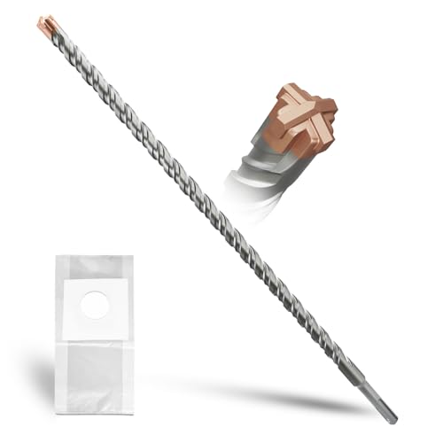 METOTY SDS Plus bohrer 16mm×460mm,mit 4 Hartmetallschneiden,Kopf mit Beschichtung,Steinbohrer,Hammerbohrer,Betonbohrer,Für Stein,Beton,Naturstein,Ziegelmauer METOTY SDS Plus bohrer 16mm×460mm,mit 4 Hartmetallschneiden,Kopf mit Beschichtung,Steinbohrer,Hammerbohrer,Betonbohrer,Für Stein,Beton,Naturstein,Ziegelmauer
