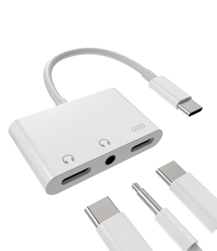 USB CCzWbN ϊ3.5mmwbhtHA_v^(3in1)^CvC P[u }[dΉApple MFIFDACA_v^[AUX I[fBIڑ҃}CN Abvϊ@Type-CՂ[AndroidX}z
