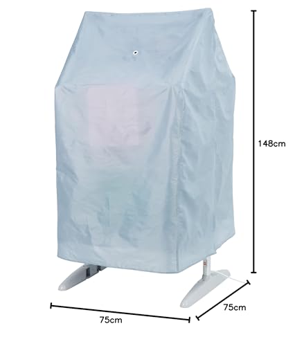 AuraHome DWD Cover for Heated Airer 300w 3 Tier Folding indoor Drying Rack Polyester fits all models that fold, 2 Ventilation holes for Condensation Upgrade your existing airer dries clothes quicker - Image 8