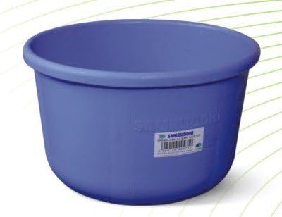 Image of Samruddhi Unbreakable Multipurpose Plastic Tub - 40 L, Durable and Versatile Tub for Washing, Storage, Gardening, and More - Sturdy Build, Easy to Carry Handles (Pack of 1)