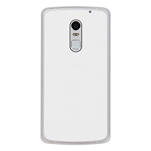 Shantime Weiche Hülle Kompatibel mit Lenovo Vibe X3, Schlank Stoßfest Rückenschale, Kratzfest Flexibel & Handgriffig(Weiß)
