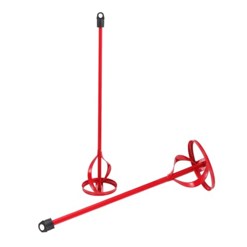 IWOWHERO Paint Stirrer Set Drill Paint Mixer Attachment Concrete Mixing Rod Easy Installation