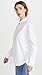 Vince Women's RAW Edge Oversized L/S, Optic White, Medium