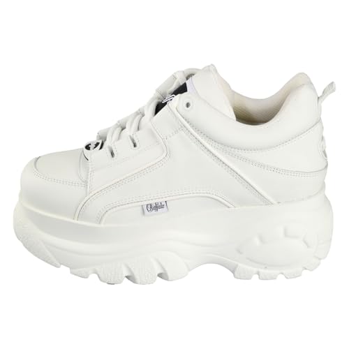 Buffalo London 1339-14 2.0 V Womens Platform Trainers in White - 9 US3