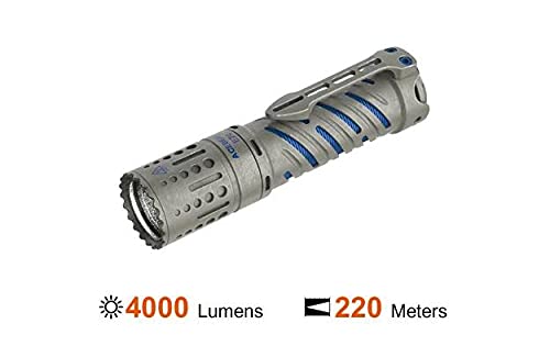 Amazon.co.jp: Acebeam E70 チタン LED 懐中電灯 - 4000ルーメン 最大