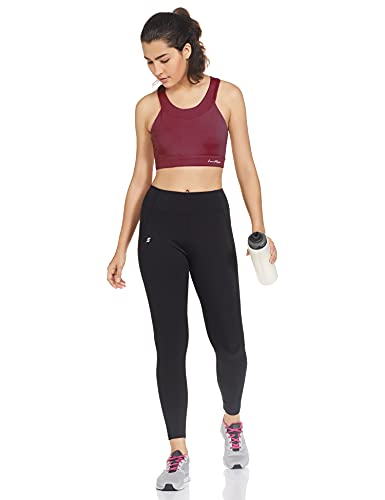 Image of Longies Women's Polyester, Spandex Padded Wire Free Sports Bra