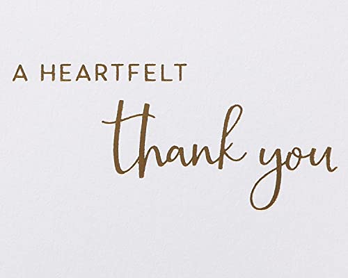 Image of Papyrus Thank You Card (Heartfelt Thank You)