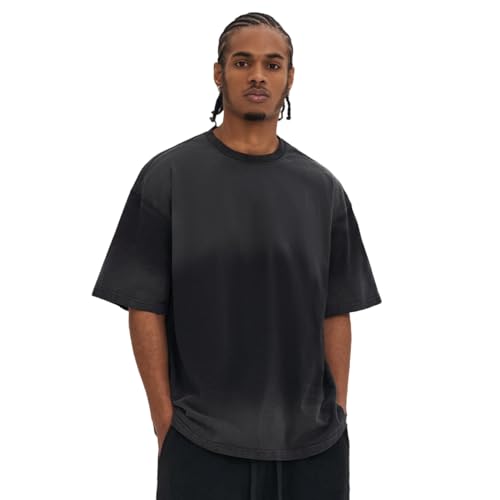 T-shirt tie-dye homme en pur coton premium respirant et coupe ample