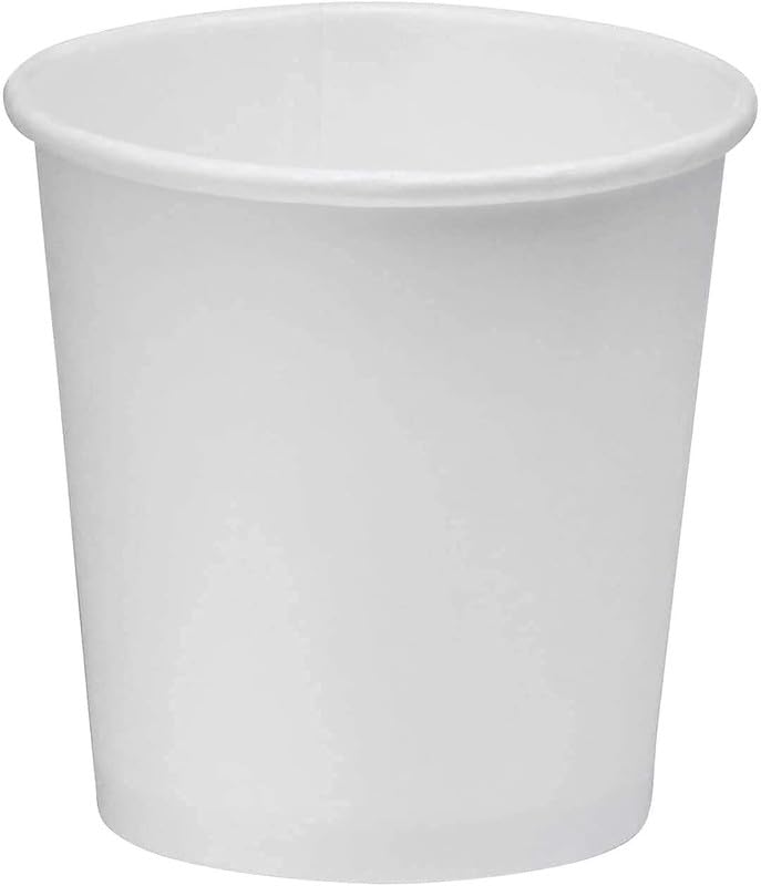 Arihant Trader 150 ml White Pack of 100 Gold Quality Paper Cup Disposable for Party, Paper Cups for Hot and Cold Beverages (Pack of 100) 1