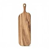 Linwnil Acacia Wood Cutting Board - Wooden Kitchen Cutting Board for Meat, Cheese, Bread, Vegetables...