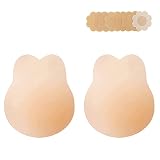 MITALOO 2023 Newest Added Lift Ultra-Thin Strapless Sticky Petals Nipple Covers Adhesive Bras Backle