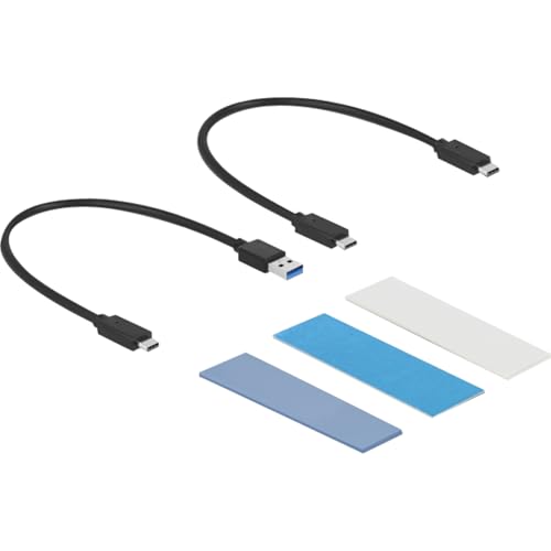Delock carcasa USB tipo C para SSD M.2 NVMe PCIe miniatura 4