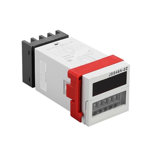 Relais temporisé JSS48A-2Z double contact inverseur programmable 99 heures