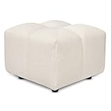 ✅ Confort : laissez-vous séduire par le confort et la douceur du pouf Febe: profitez de moments de détente en créant un coin lecture en disposant le pouf sous une fenêtre ou comme repose-pieds près du canapé ou du lit. Essayez-le dans la forme rectangulaire ou carrée pour avoir un banc confortable et une assise supplémentaire pour vos invités lors des soirées en compagnie