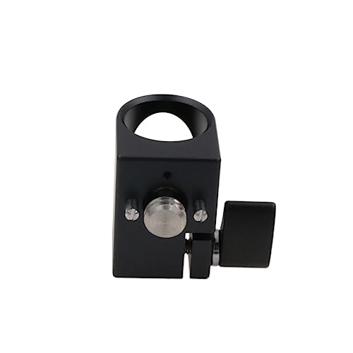 HangTon 19mm Rod Clamp Mounting Bracket 3/8" Screw for Sony ARRI RED Camera Lens Motor Wireless Follow Focus (Black) - Image 2