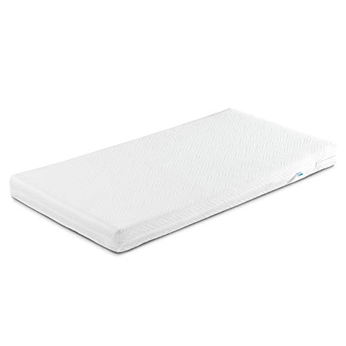 SENSILLO Matelas Enfant en Mousse et Fibres de Coco 120X60 Cover