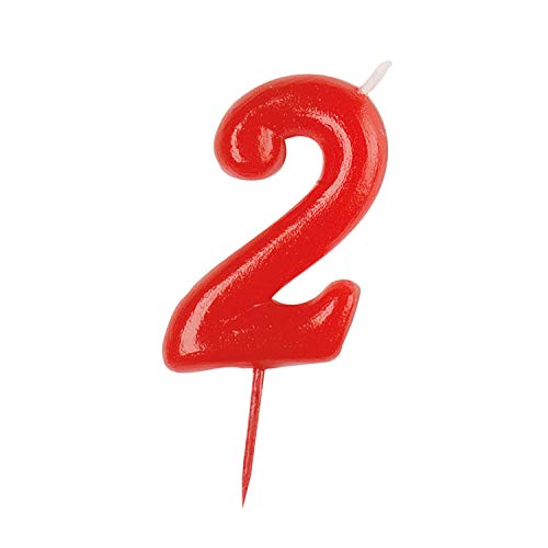 Dekora - vela de cumpleaños numero 2.