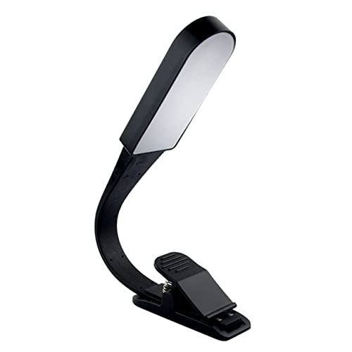 Lurrose Rechargeable Clip Reading Light Led Book Light for Boys and Girls USB Charging Eye Care Lamp for Bedside Study College and Office Use