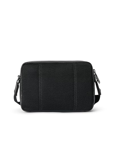 ECCO Camera Crossbody, Black Pebbled Leather3