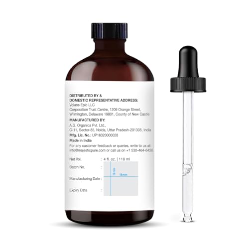 Image of Majestic Pure Spearmint Essential Oil for Diffuser - 4 Fl Oz | 100% Natural Essentials Oils Ideal for Humidifier, Air Freshening, Cleaning Home, Bath, Steam Inhalation and Massage