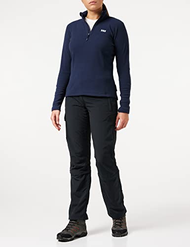 Helly Hansen Damen W Daybreaker 1/2 Zip Fleecejacke, Marineblau, XS – Ansicht 2