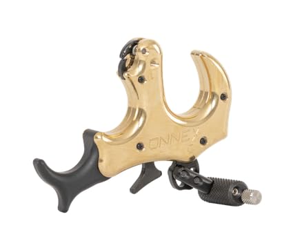 Stan Outdoors OnneX Clicker Thumb Heavy Metal S Release, Adjustable Trigger, Modular Design, Archery Release Aid (8474)