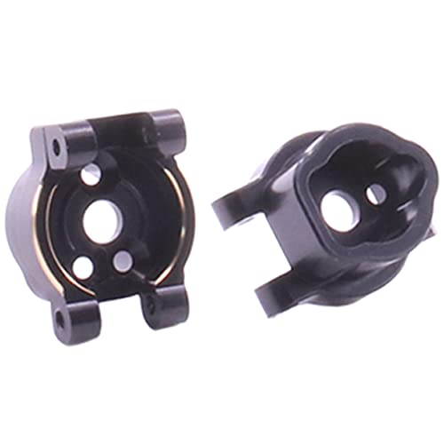 Rcatm 1/10 Rc Trx4 Brass Counterweight Rear Axle C-Cup Hub Shaft Joint Bracket For Traxxas Lid And Caliper Assembly Compatible With Trx6 Midbridge Use #TOP4