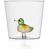 Ichendorf Set 6 Bicchieri Da Acqua Con Pesce Colorato – Vetro Soffiato Artigianale, Capacità 300 Ml, Decorazione Animal Farm - 2