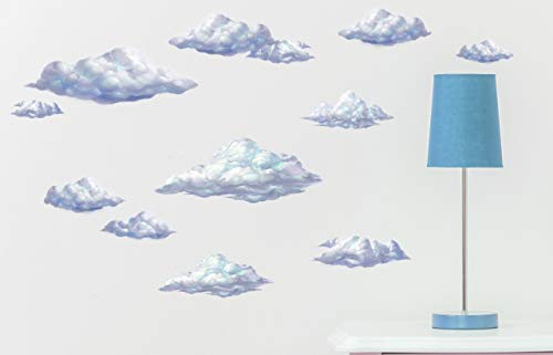 Vinilos Decorativos Nube Cielo Create-A-Mural miniatura 2
