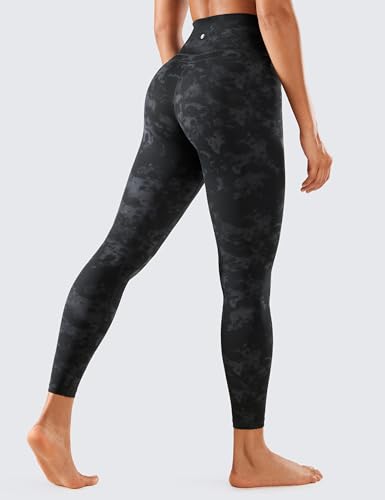 Image of CRZ YOGA Naked Feeling Leggings 25'' | Sleek, Decent Compression, Yoga, Hidden Waistband Pocket, for Women