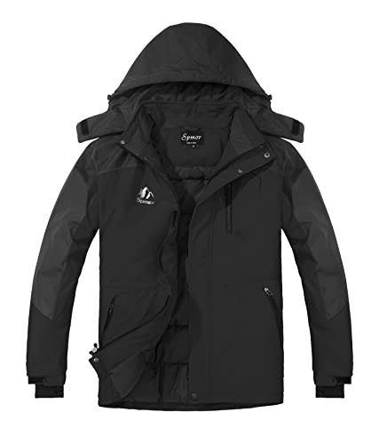 Image of Women's Waterproof Ski Jacket Hooded Snowboard Coat Warm Winter Snow Jackets