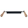 Timber Tuff Straight Draw Shave Tool 10-Inch Blade Steel Wood Shaving Tool for Debarking Logs, Firewood, Cutting Timber, TMB-10S, Silver