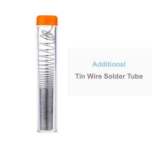 Tbbsc 60W 110V Soldering Iron Kit - Adjustable Temperature, 5Pcs Different Tips, Soldering Stand And Additional Solder Tube For Variously Repaired Usage #TOP5