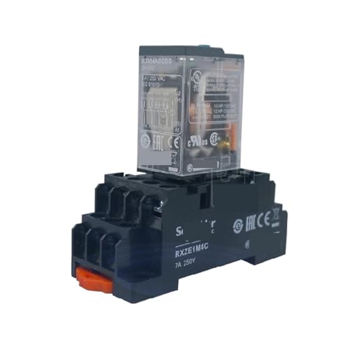 Relais RXM2AB2BD DC24V Schneider miniature 8 broches 12A avec embase