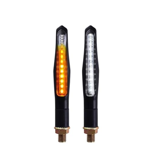 Clignotants LED moto anti-hyperflash avec relais et feux stop intégrés