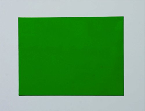 25 Dry Erase Magnet Shelf Labels 1" x 3" - Kelly Green - 20 mil