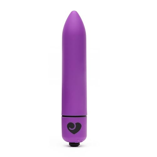 Lovehoney Excite Bullet Vibrator - 3.5 Inch Powerful Mini Vibrator - 10 Function Single Button Control Quiet Bullet Vibrator for Women Waterproof & Travel Proof Adult Pleasure Toy Purple