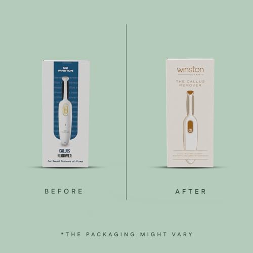 Image of Winston Electric Callus Remover for Feet | 120 Min Runtime, Fast Charging | Rechargeable Foot File | 2 Speed Pedicure Tool for Hard Skin, Cracked Heels & Dead Skin Remover | 1 Year Warranty