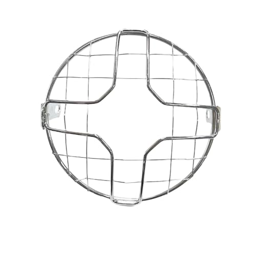Grille de protection phare moto anti-gravillons couvercle de calandre 6.5"