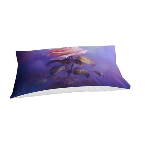 Housse de couette avec fermeture éclair parure de lit roses pour en finir avec les boutons