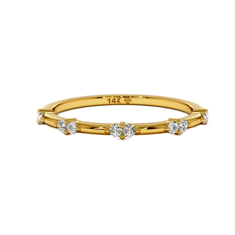 Bague imposante argent 925 et or avec pierre CZ transparente éclatante